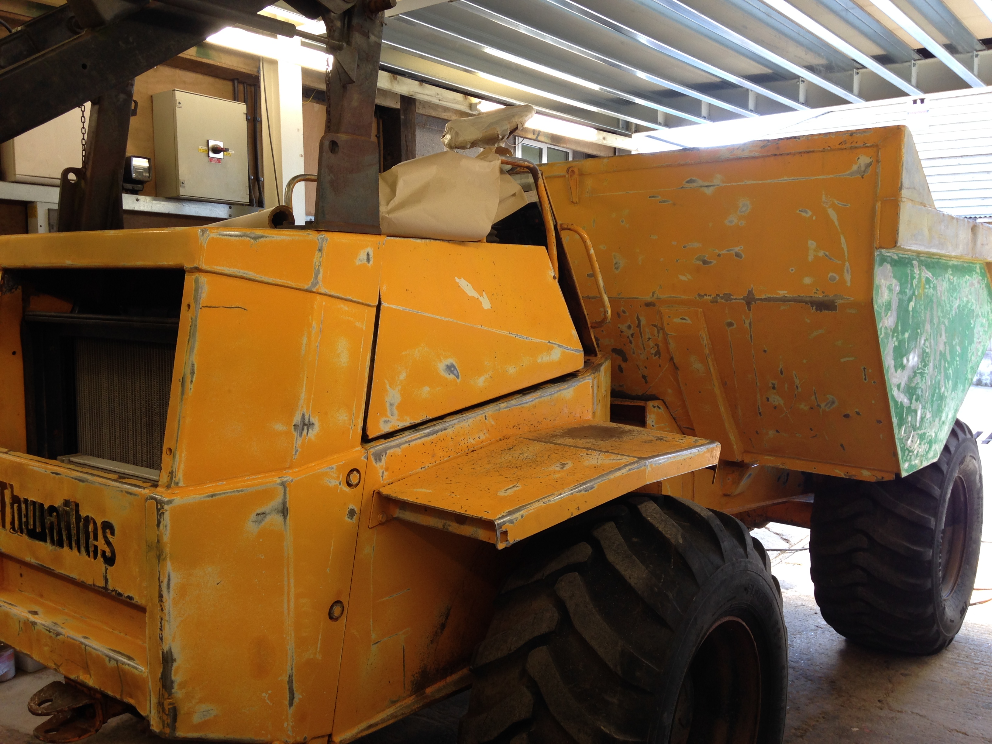 Restored 9 Tonne Dumper Before